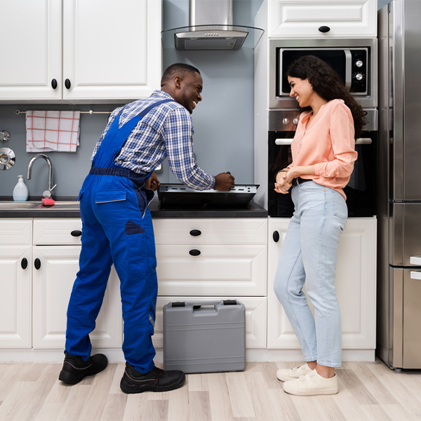 can you provide an estimate for cooktop repair before beginning any work in Lake Barcroft